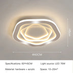 Faelora ceiling light, White 60cm variant