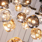 Crystalline Cascade Pendant Light Harvix – Product Detail 5
