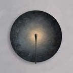 Teardrop Disc LED Wall Sconce – Luxorin – Lifestyle View 2