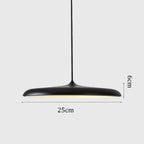 Matte Metal Dome Pendant Light Belrano – Lifestyle View 2
