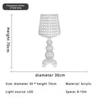 Crystal Air Minimal Table Lamp Seraphel – Product Detail 9