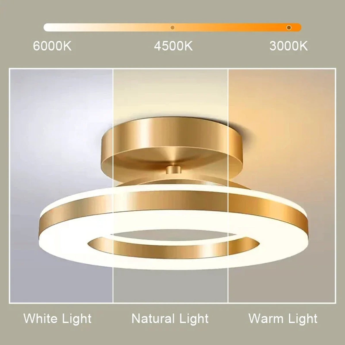 Modern Ceiling Light Vel3147 — view 4