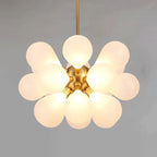 Bubble Glass Flower Chandelier Cloudaris – Product Detail 5