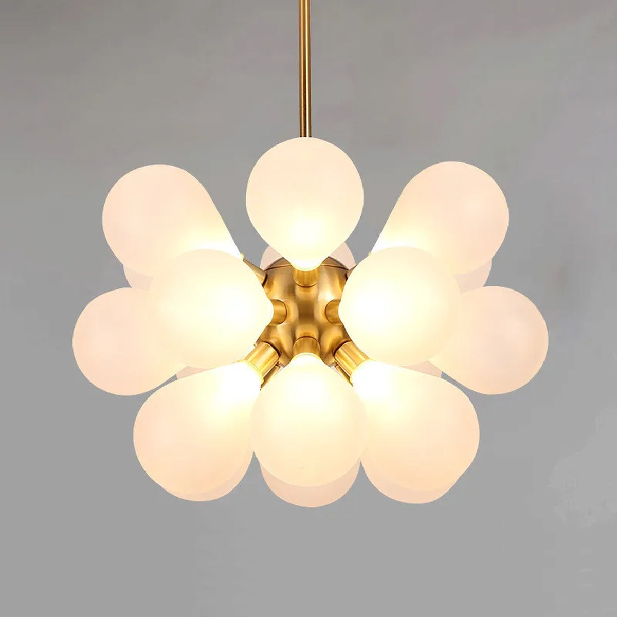 Bubble Glass Flower Chandelier Cloudaris – Product Detail 5