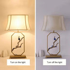 Chinoiserie Floral Branch Frame Table Lamp – Quilara – Product Detail 5