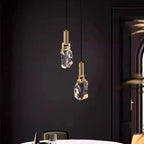 Raw Crystal Rock Pendant Light – Barlux – Lifestyle View 4