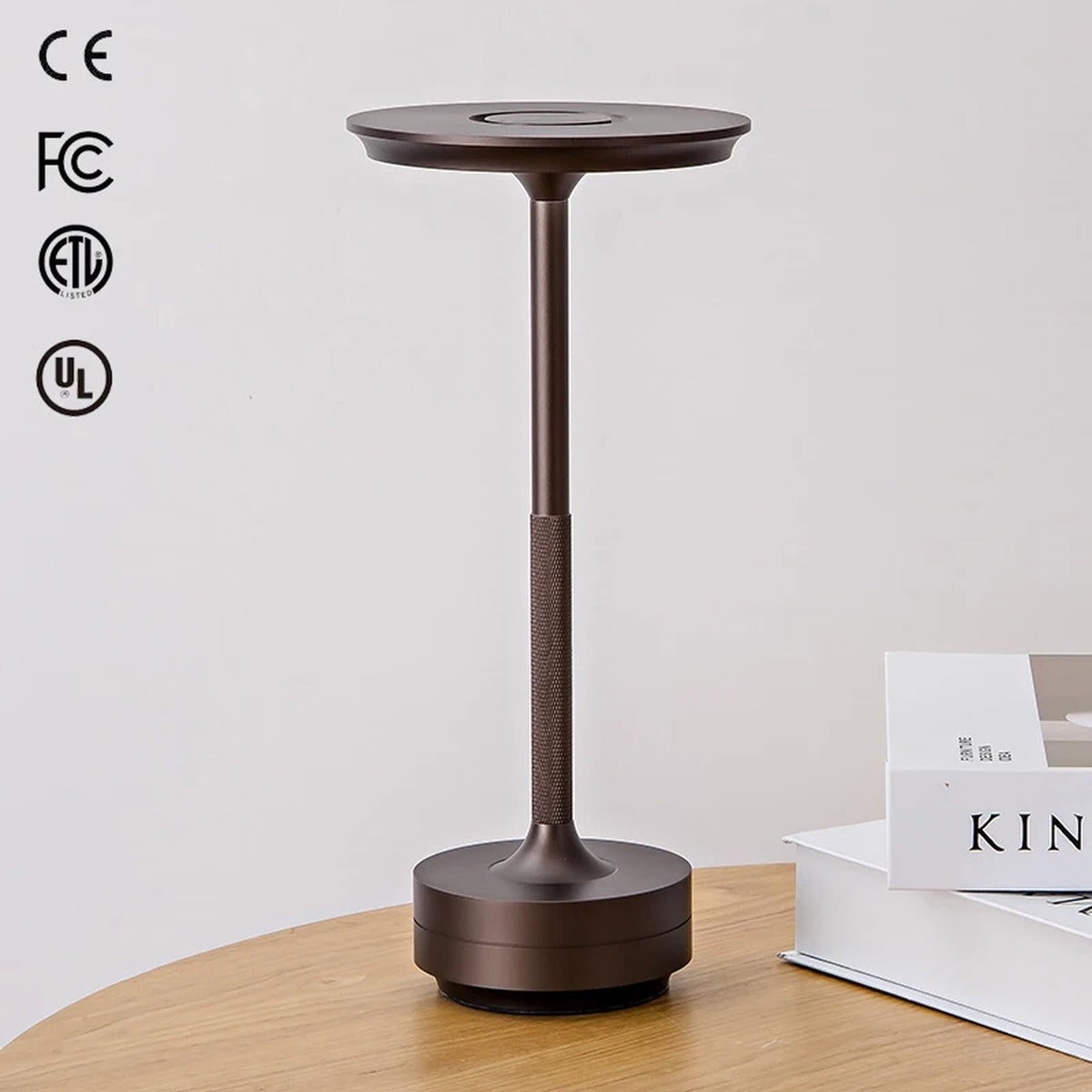 Cordless Disc LED Table Lamp – Nelvaris – Product Detail 6