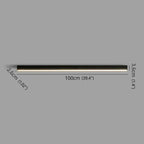 Sorendale Linear Ceiling Light – Black 100cm Dimensions