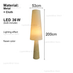 Tapered Cone Fabric Floor Lamp – Arluxem – Product Detail 11