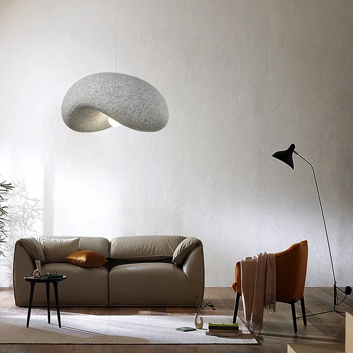 Wabi-Sabi Sculptural Pendant Light Zenith – Lifestyle View 2