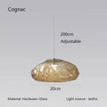 Rippled Glass Organic Pendant Light – Zolux – Product Detail 7