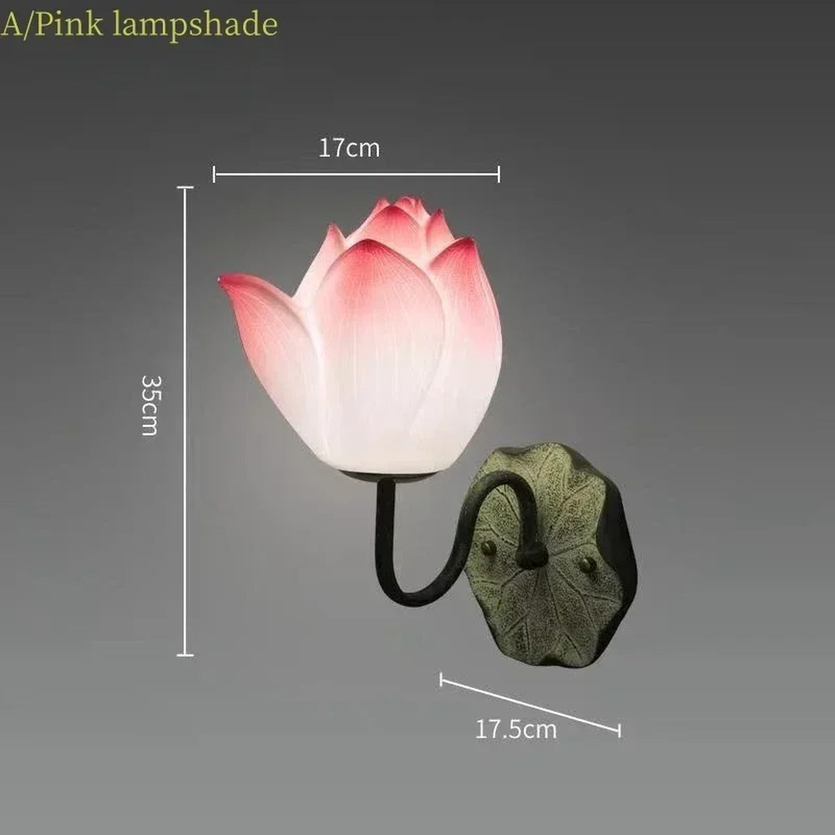 Sculptural Resin Wall Sconce Ethereon – Product Detail 12