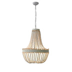 Bohemian Wooden Bead Empire Chandelier – Teruko – Product Detail 5