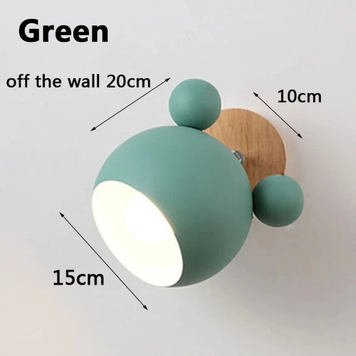 Whimsical Bear Wall Sconce – Descendra – Product Detail 7