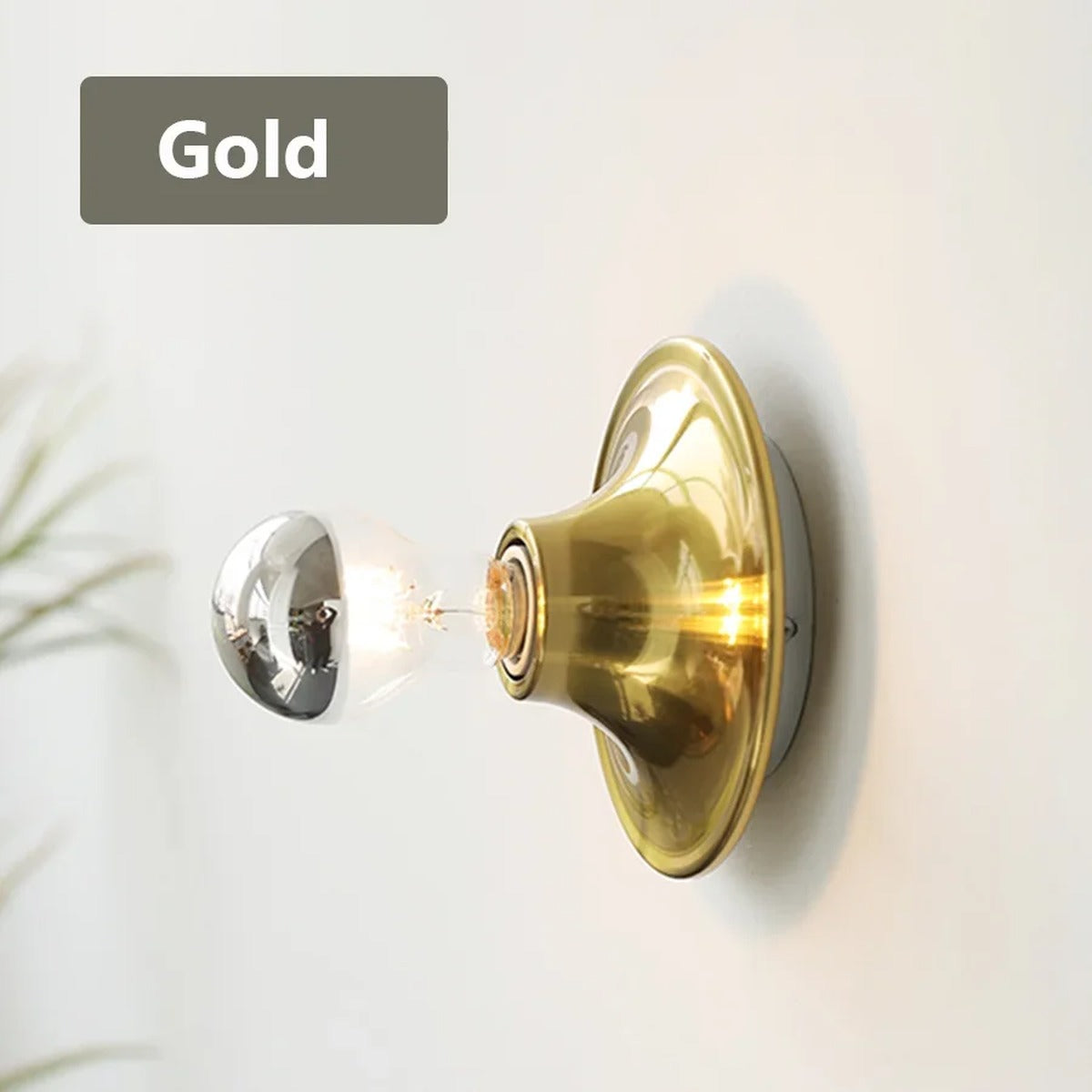 Selvara wall sconce - Gold