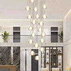 Spiral K9 Crystal Cluster Chandelier Jelvorn – Lifestyle View 4