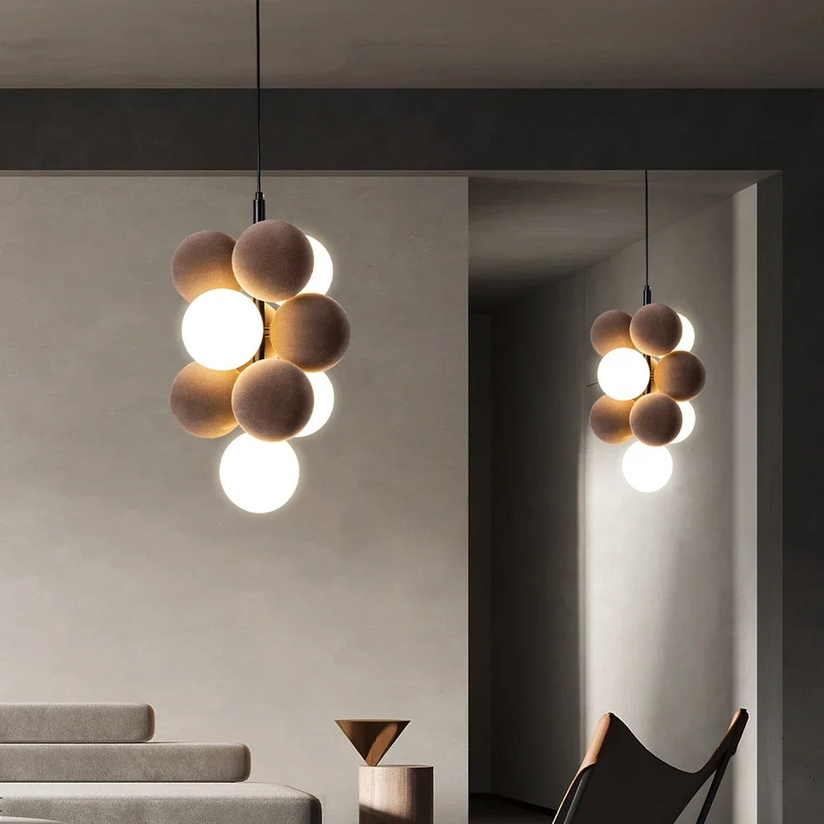 Sculptural Art Object Pendant Light Curathis – Hero Shot