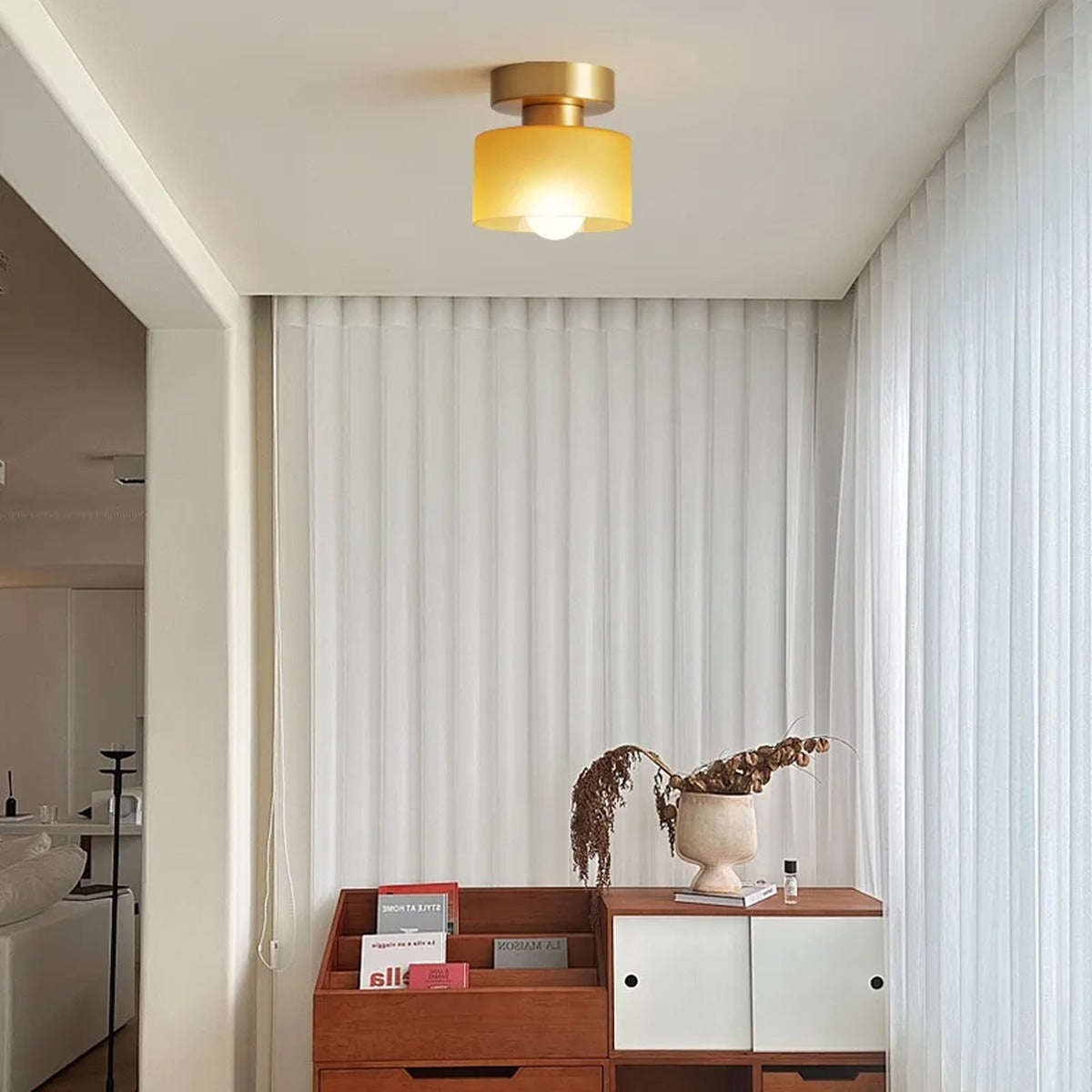 Medieval Copper Ceiling Light – Fvrix – Lifestyle View 3