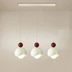 Lacquered Iron Dome Pendant Light – Narello – Lifestyle View 2