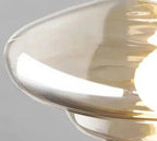 Isavorn – Hand-Blown Amber Glass Detail