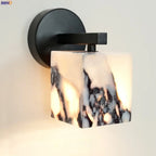 Marble Minimalist Gallery Wall Sconce Marbreux – Lifestyle View 2