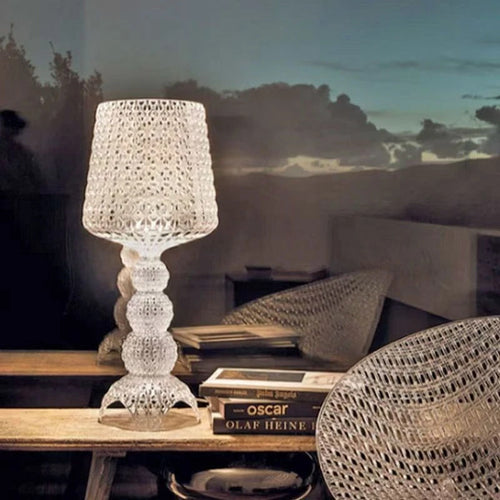 Crystal Air Minimal Table Lamp Seraphel – Lifestyle View 3