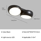 LED Bubble Cluster Flush Ceiling Light – Harvenis – Product Detail 13