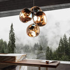 Mirror-Finish Melt Cluster Chandelier Convera – Lifestyle View 3