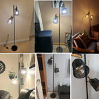 Pivotis floor lamp shown in real customer interiors