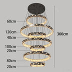 Pendant Light Luxara — 7 Ring Large