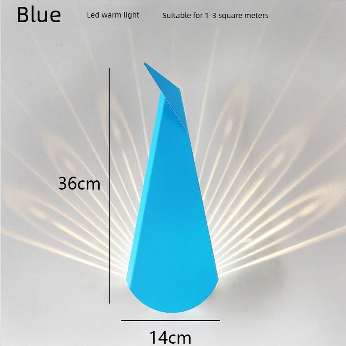Blade Cone Sunray Wall Sconce – Cevorn – Product Detail 9