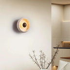 Travertine Eclipse Wall Sconce - Eclyra - view 4