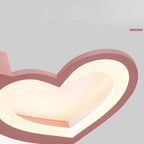 Double Heart LED Flush Ceiling Light – Coralith – Product Detail 6