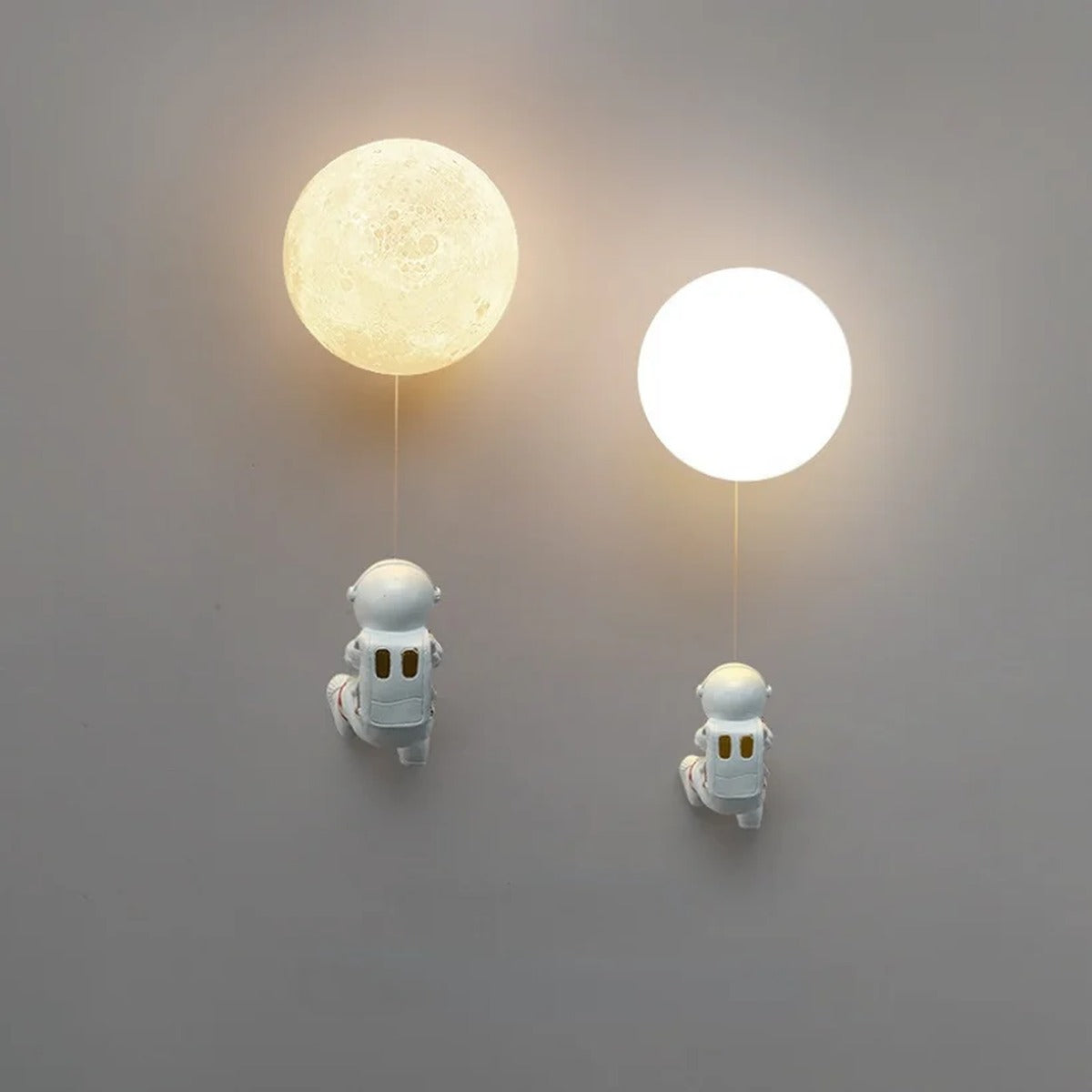 Astronaut Globe Wall Sconce – Varveno – Lifestyle View 4