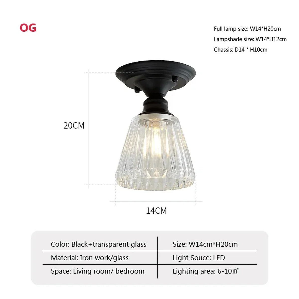 Ceiling Light Soloria — OG