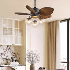 Palmara Palm-Leaf Ceiling Fan Light – Lifestyle View 4