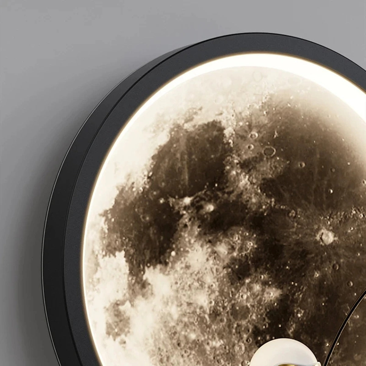 Moon Astronaut LED Circle Wall Sconce – Celrix – Product Detail 6