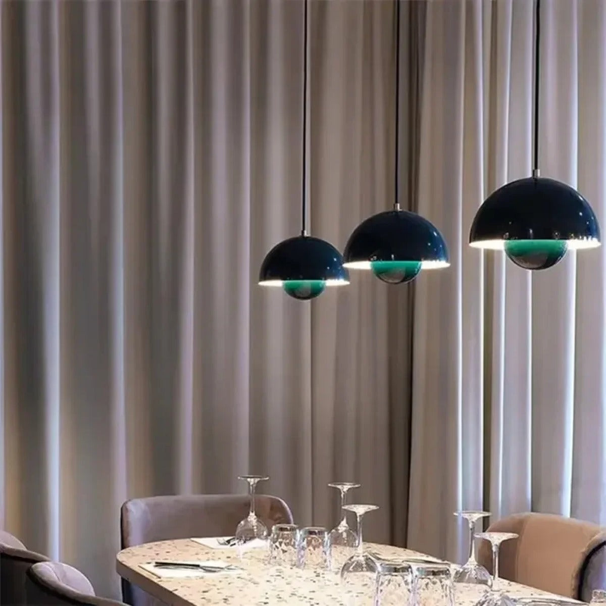 Retro Dome Pendant Light – Tangevox – Product Detail 5