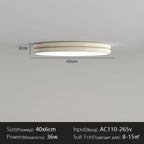 Glossy Double Ring LED Ceiling Light – Sylvan – Product Detail 8