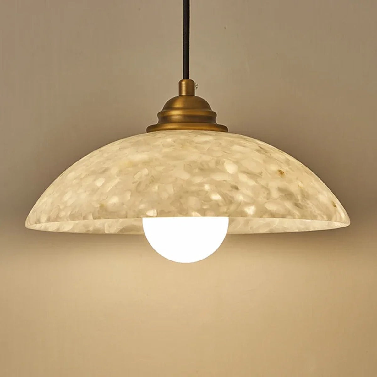 Terrazzo Dome Pendant & Bar Chandelier – Coluxen – Lifestyle View 3