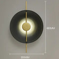 Concave Disc Reflector Wall Sconce – Moluxen – Product Detail 7