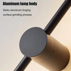 Adjustable Linear Aluminum Wall Sconce Luxara — high-transmittance acrylic diffuser detail