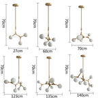 Branching Globe Chandelier – Caeston – Product Detail 6