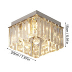 Stainless Steel Crystal Ceiling Light Axiomis – Product Detail 7