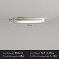 Glossy Double Ring LED Ceiling Light – Sylvan – Product Detail 7