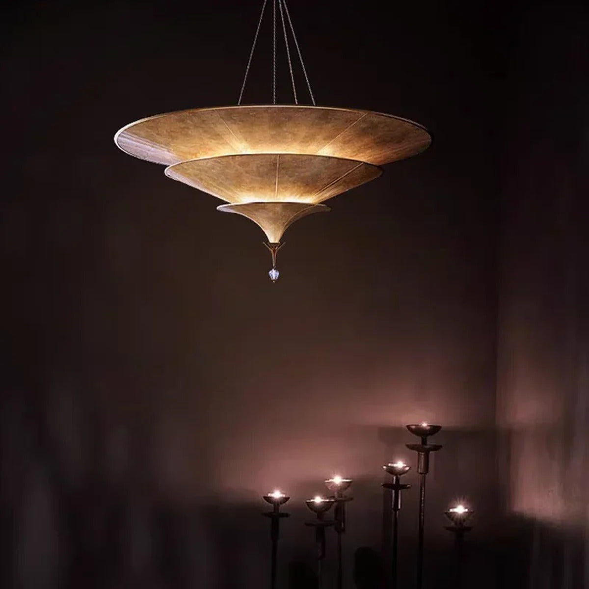 Southeast Asian Umbrella Pendant Sulavong – Lifestyle View 3