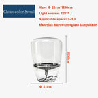 Smoked Glass Tapered Table Lamp Orvelux – Product Detail 11