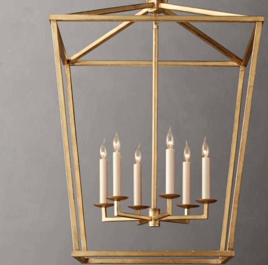 Heritage Lantern Cage Chandelier – Daelston – Product Detail 12