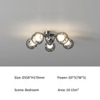 Modern Pendant Light Luxara — 5 Heads