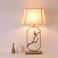 Chinoiserie Floral Branch Frame Table Lamp – Quilara – Hero Shot
